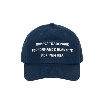 Rumpl Trademark Unstructured Hat Trademark Unstructured Hat - Navy | Rumpl Blankets for Everywhere Apparel