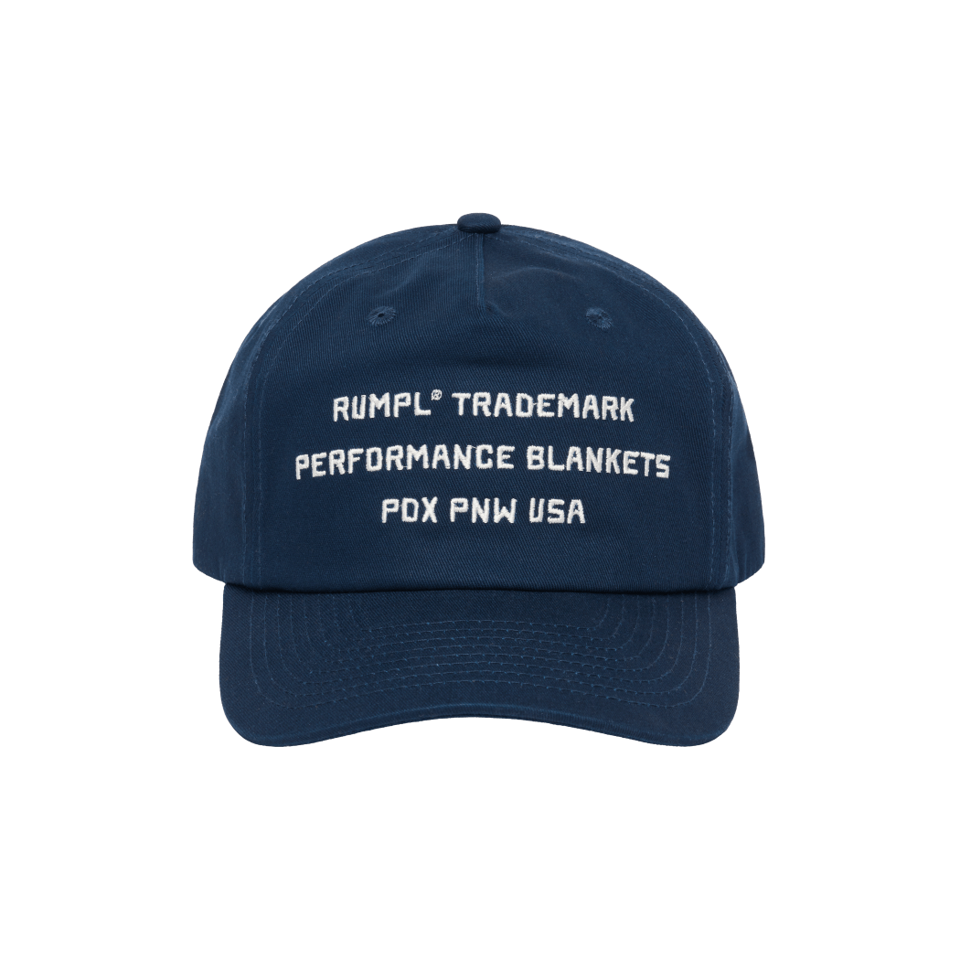 Rumpl Trademark Unstructured Hat Trademark Unstructured Hat - Navy | Rumpl Blankets for Everywhere Apparel