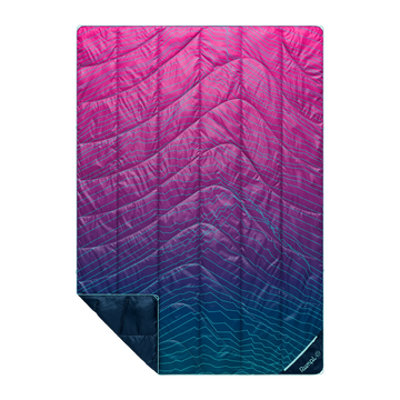 Rumpl Backcountry Puffy Blanket - Moraine Backcountry Puffy Blanket - Moraine | Rumpl Blankets For Everywhere Printed Backcountry Puffy