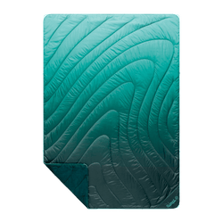 Fleece Puffy Blanket - Jade Fade