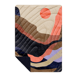 Fleece Puffy Blanket - Valley Dawn