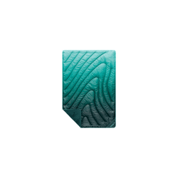 Fleece Puffy Mini Blanket - Jade Fade