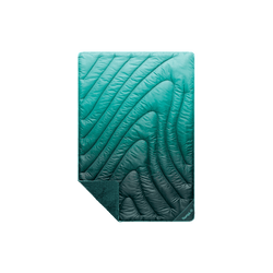 Fleece Puffy Mini Blanket - Jade Fade