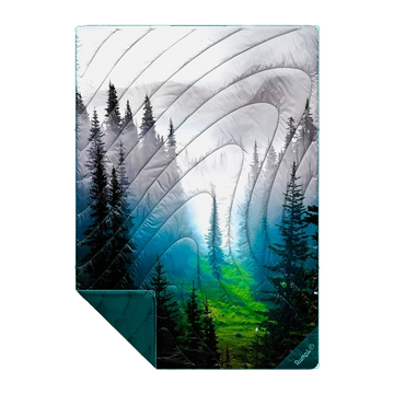 Rumpl Original Puffy Blanket - Olympic Fog Original Puffy Blanket - Olympic Fog | Rumpl Blankets for Everywhere Printed Original