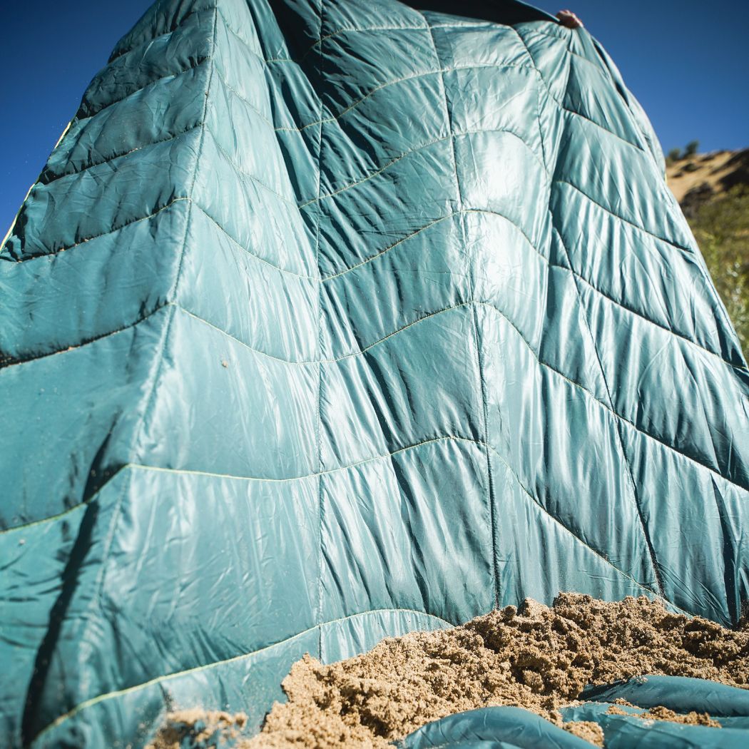 Rumpl Backcountry Puffy 2 Person Blanket - Sea Moss Backcountry Puffy 2 Person Blanket - Sea Moss | Rumpl Blankets Solid Backcountry Puffy