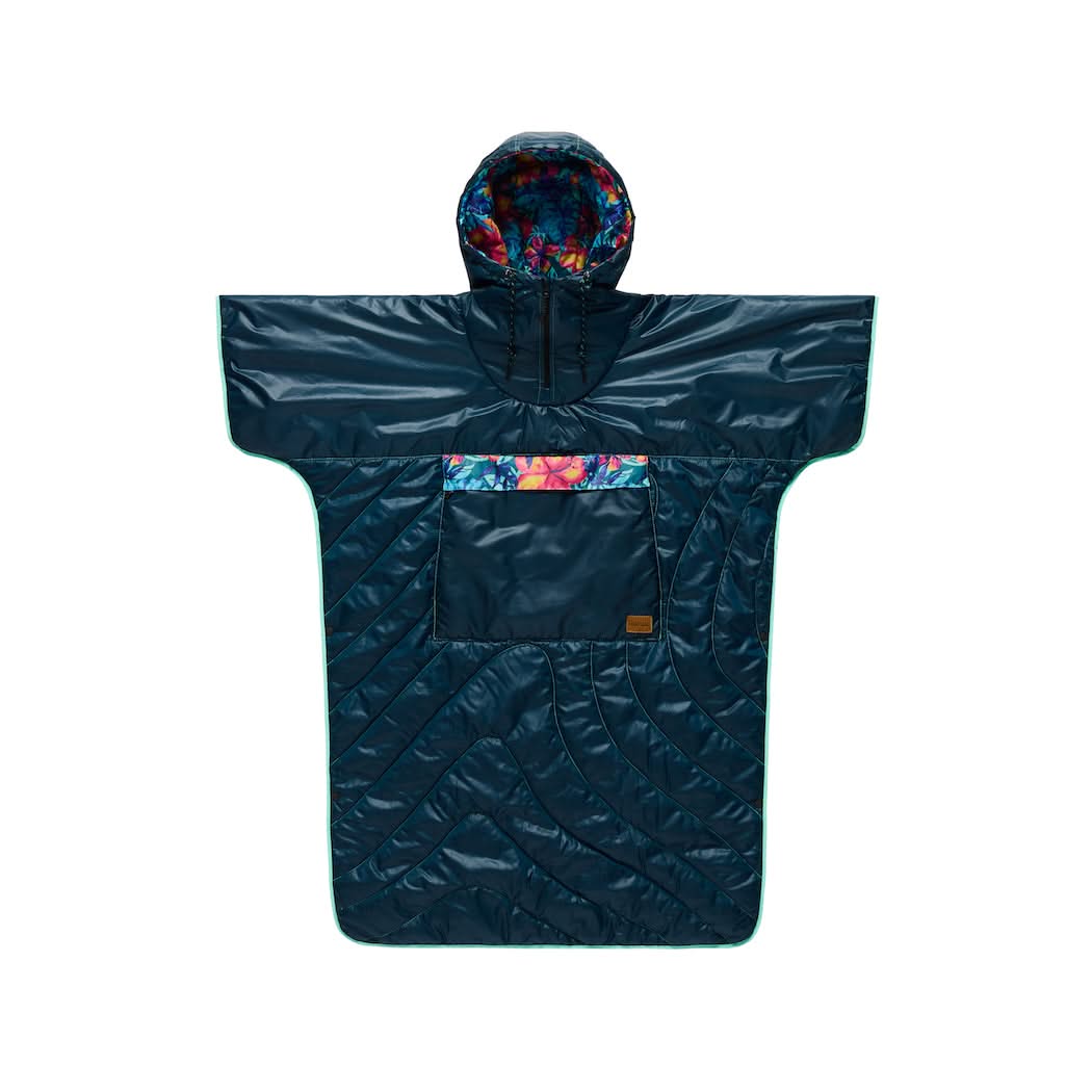 Original Puffy Changing Poncho Blue Hawaii Rumpl Blankets For