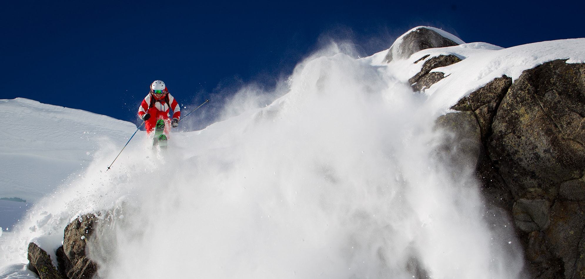 Soul Searcher, Freeride Skiing route in California