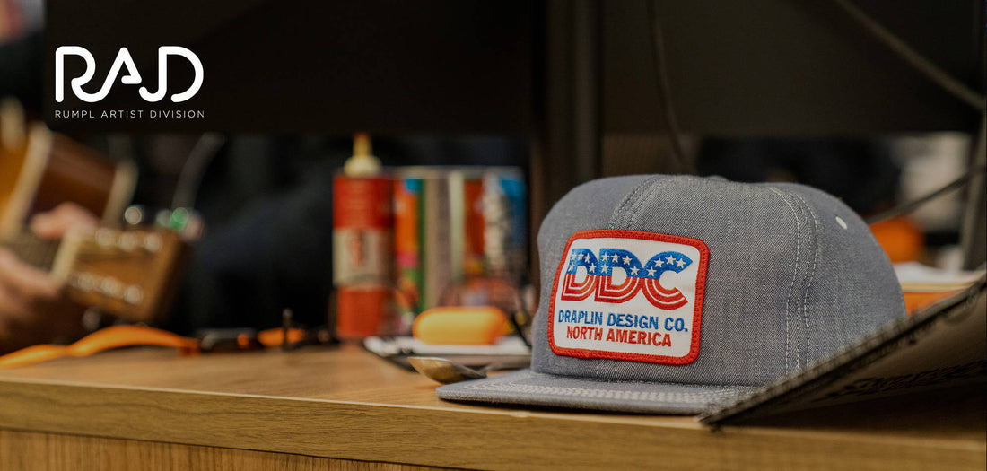 Meet the Rumpl Artist Division artist Aaron Draplin