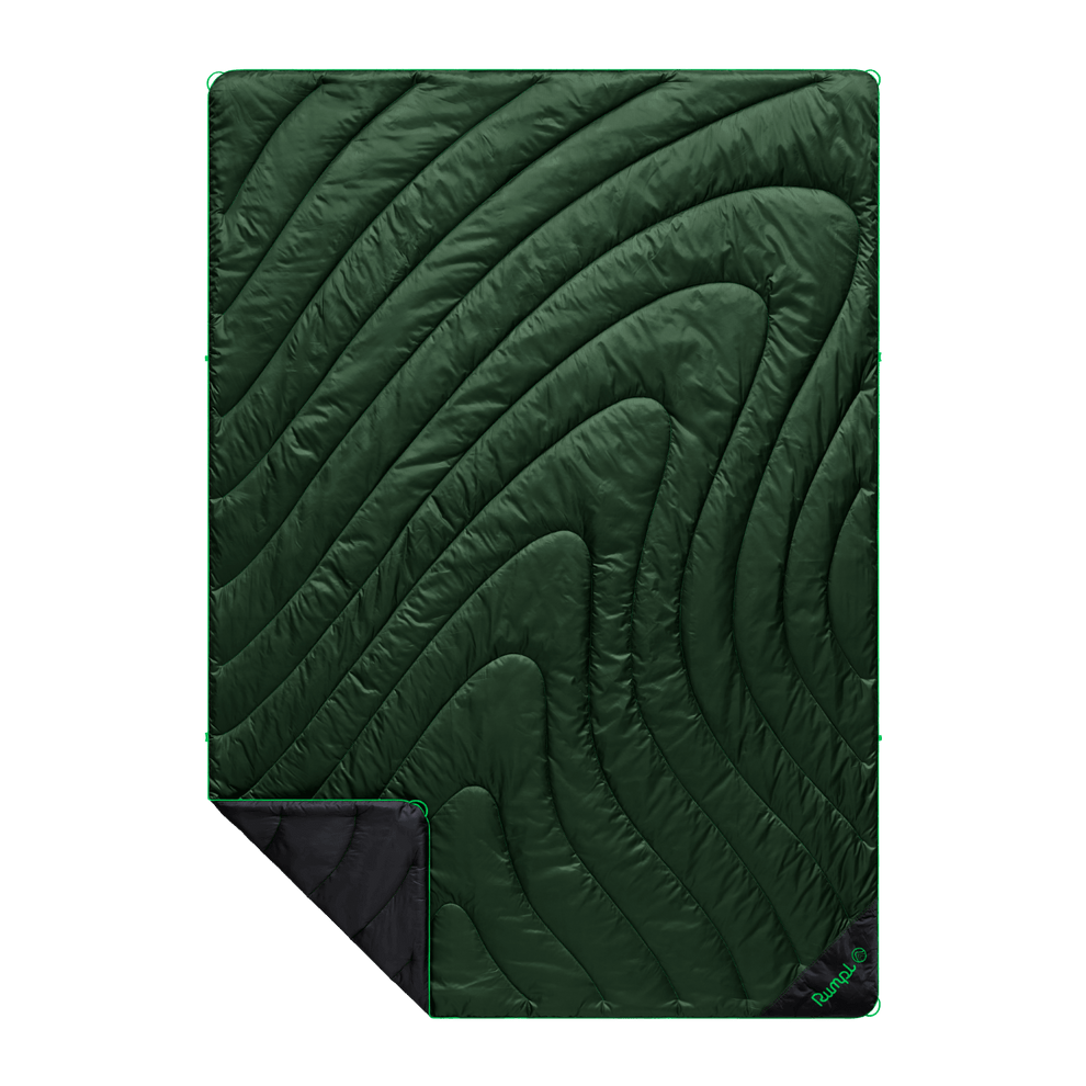 Rumpl Original Puffy Blanket - Mountain Green Original Puffy Blanket - Mountain Green | Rumpl Blankets For Everywhere Solid Original