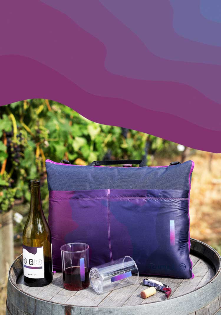 Unfold. Uncork. Unwind.