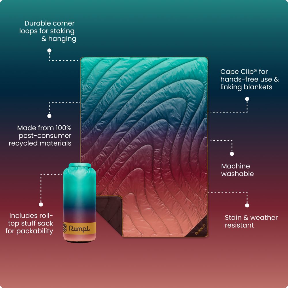Original Puffy Blanket - Arizona Fade | Rumpl Blankets For Everywhere