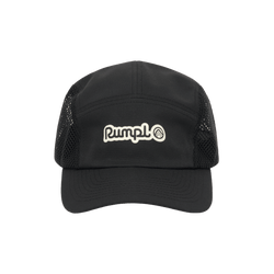 Rumpl Sandstone Runner Hat 5 Panel Runner Hat - Black | Rumpl Blankets for Everywhere Apparel