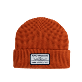 Rumpl Waffle Beanie - Trademark/Burnt Orange Trademark Waffle Beanie - Ember Orange | Rumpl Blankets for Everywhere Apparel