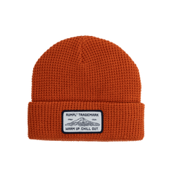 Waffle Beanie: Trademark/Burnt Orange | Rumpl. Set. Go.