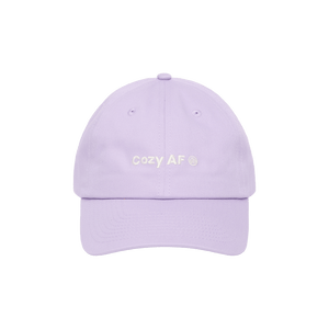 6 Panel Hat - Lavender Cozy AF