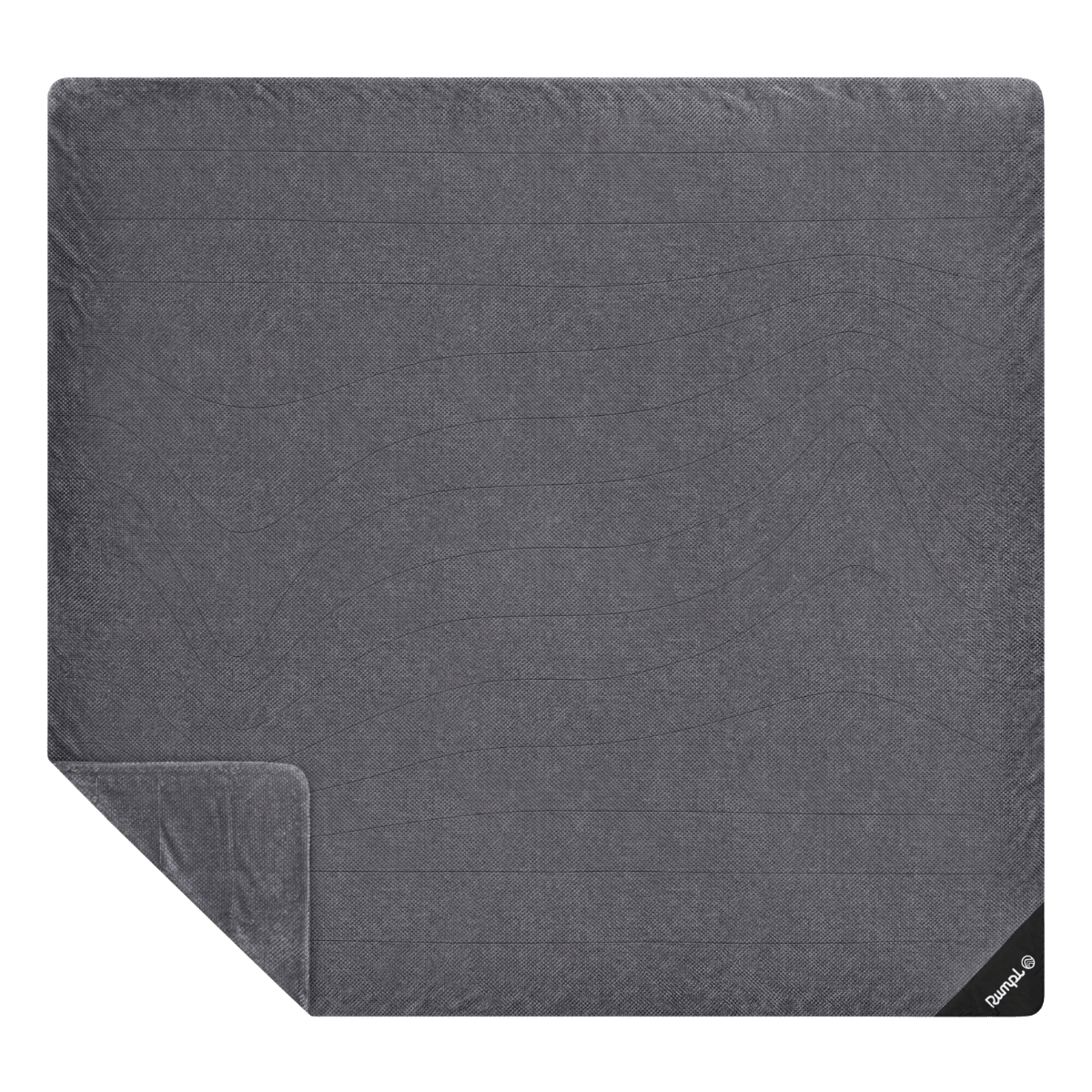 Rumpl Après Fleece 2 Person Blanket - Charcoal Grey Après Fleece 2 Person Blanket - Charcoal Grey | Rumpl Blankets For Everywhere Après Fleece