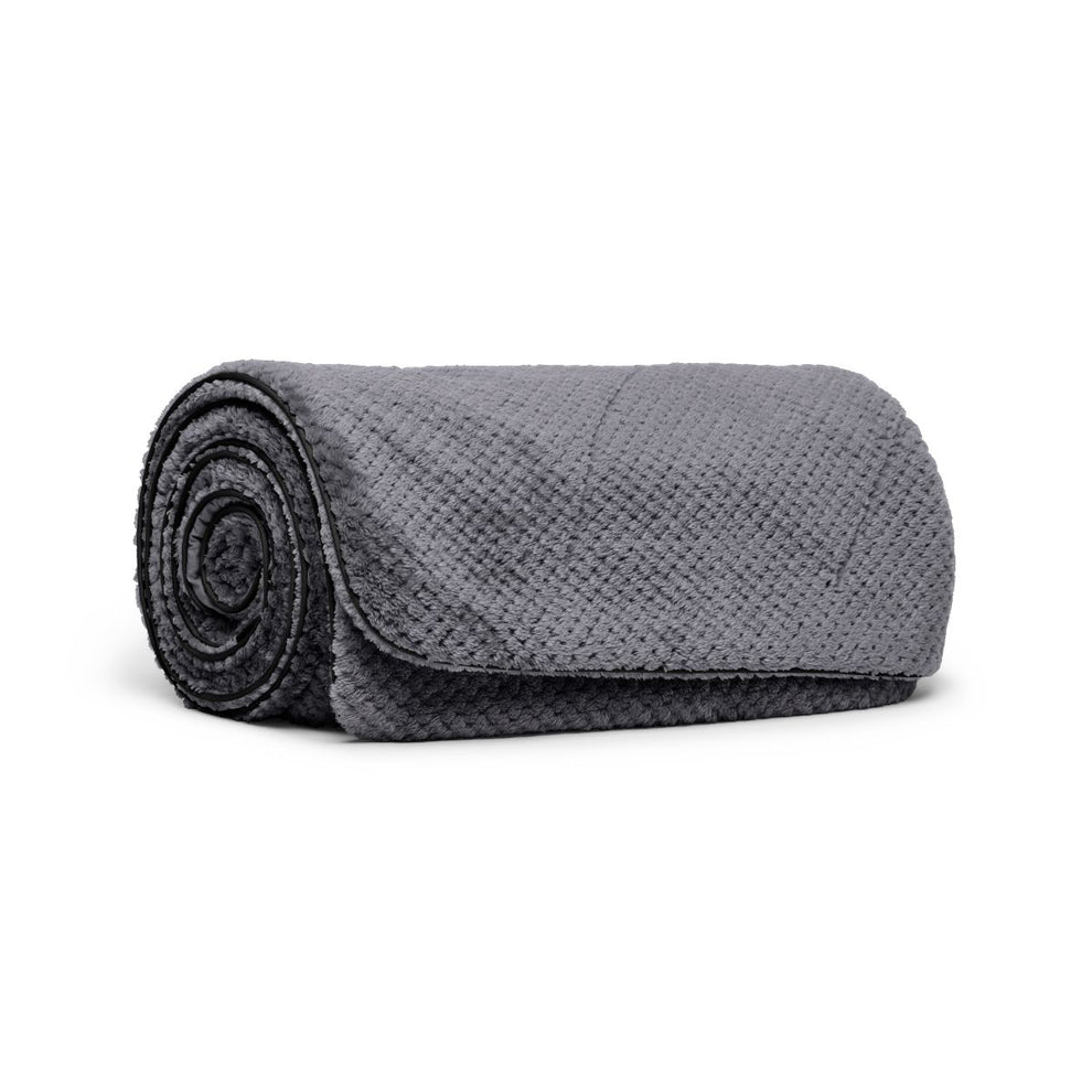 Rumpl Après Fleece Throw Blanket - Charcoal Grey Après Fleece Throw Blanket - Charcoal Grey | Rumpl Blankets For Everywhere Après Fleece