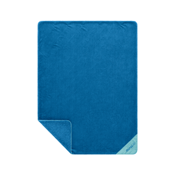 Rumpl Après Fleece Throw Blanket - Seascape Blue Après Fleece Throw Blanket - Seascape Blue | Rumpl Blankets For Everywhere Après Fleece