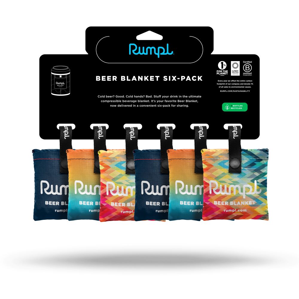 Rumpl Beer Blanket Six Pack - Multicolor Beer Blanket Six Pack - Multicolor | Rumpl Blankets For Everywhere Beer Blanket