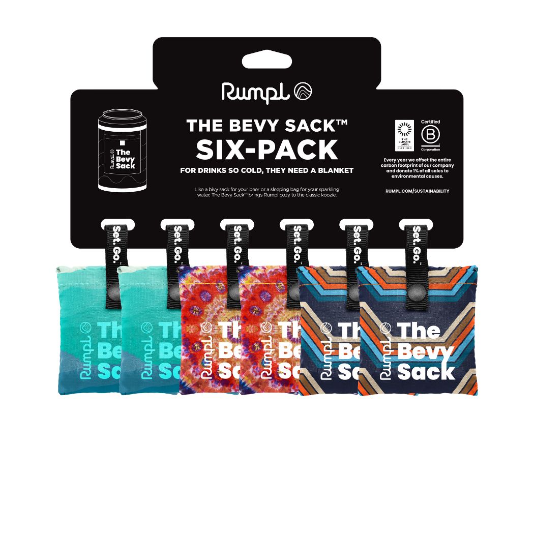 Rumpl Bevy Sack™ Six Pack - SS26 Assorted Bevy Sack™ Six Pack - SS26 Assorted | Rumpl Blankets For Everywhere Bevy Sack