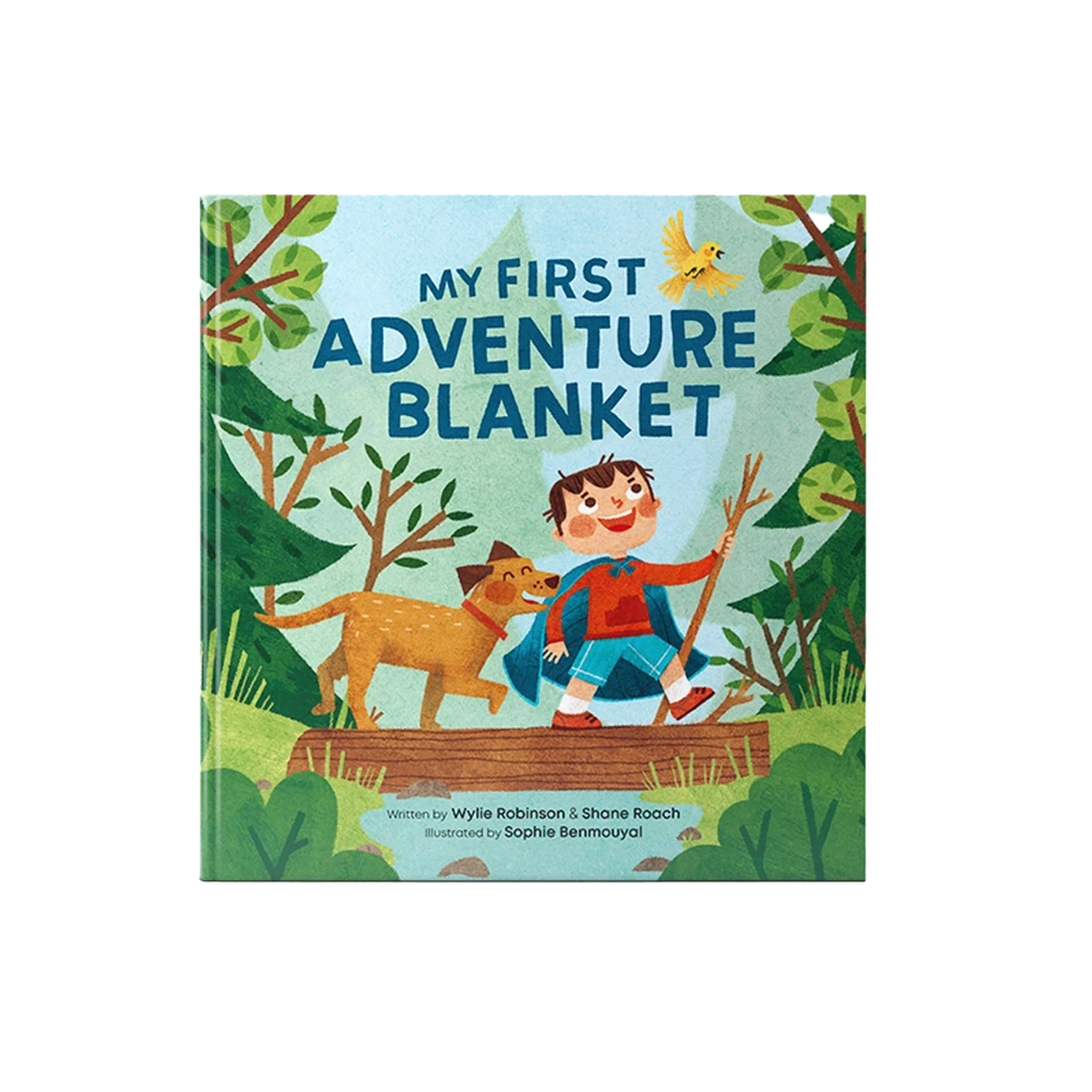 My First Adventure Blanket - a kid's book by Rumpl
