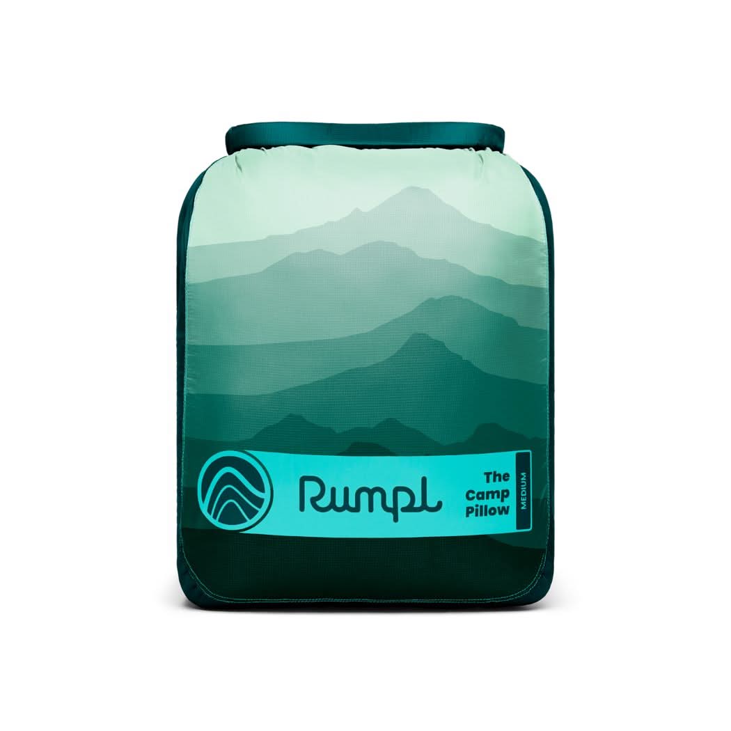 camp puffy The Camp Pillow: Cascade Fade