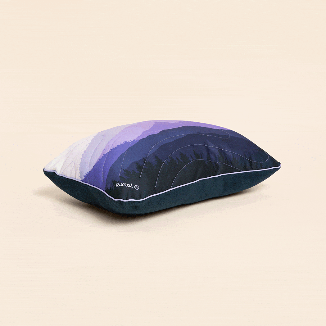 Rumpl The Camp Pillow - Lavender Haze The Camp Pillow - Lavender Haze | Rumpl Blankets for Everywhere Camp Pillow