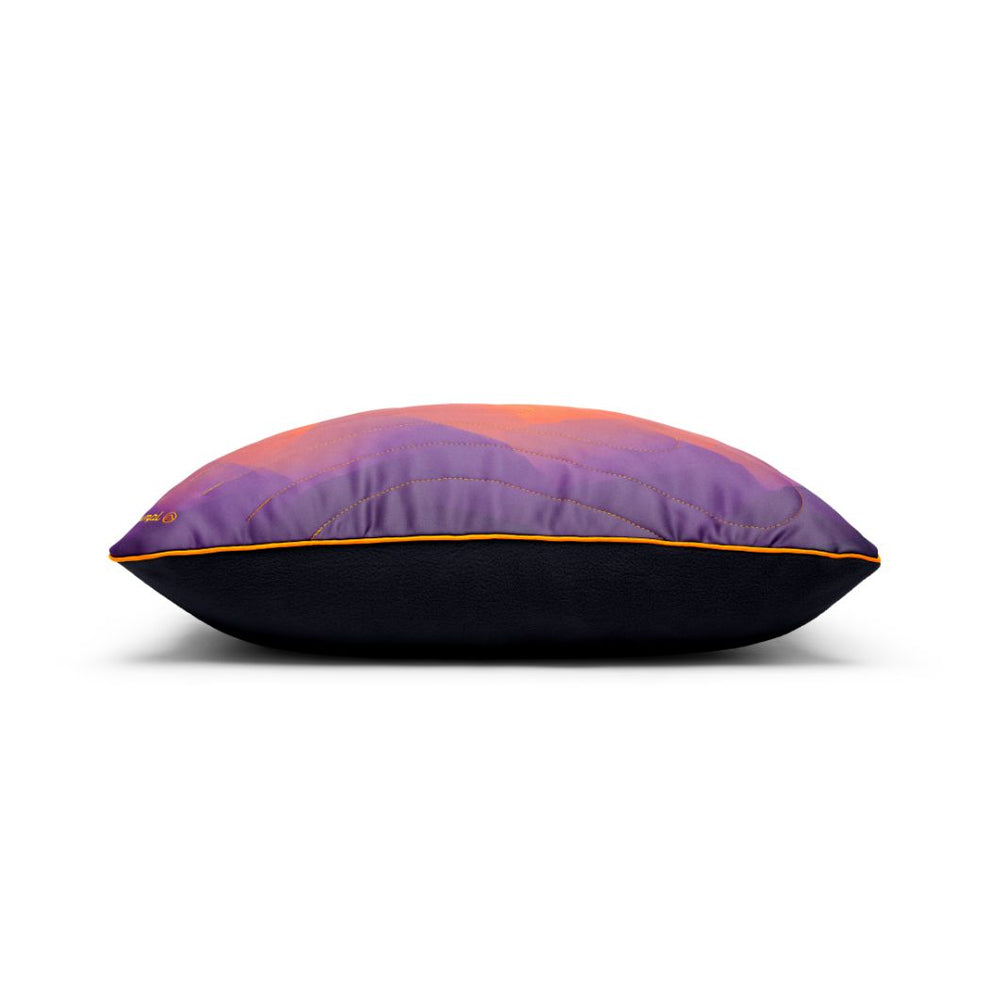 Rumpl The Camp Pillow - Watercolor Glow The Camp Pillow - Magic Mushrooms | Rumpl Blankets For Everywhere Camp Pillow