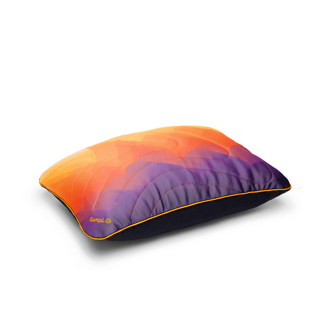 The Camp Pillow - Watercolor Glow