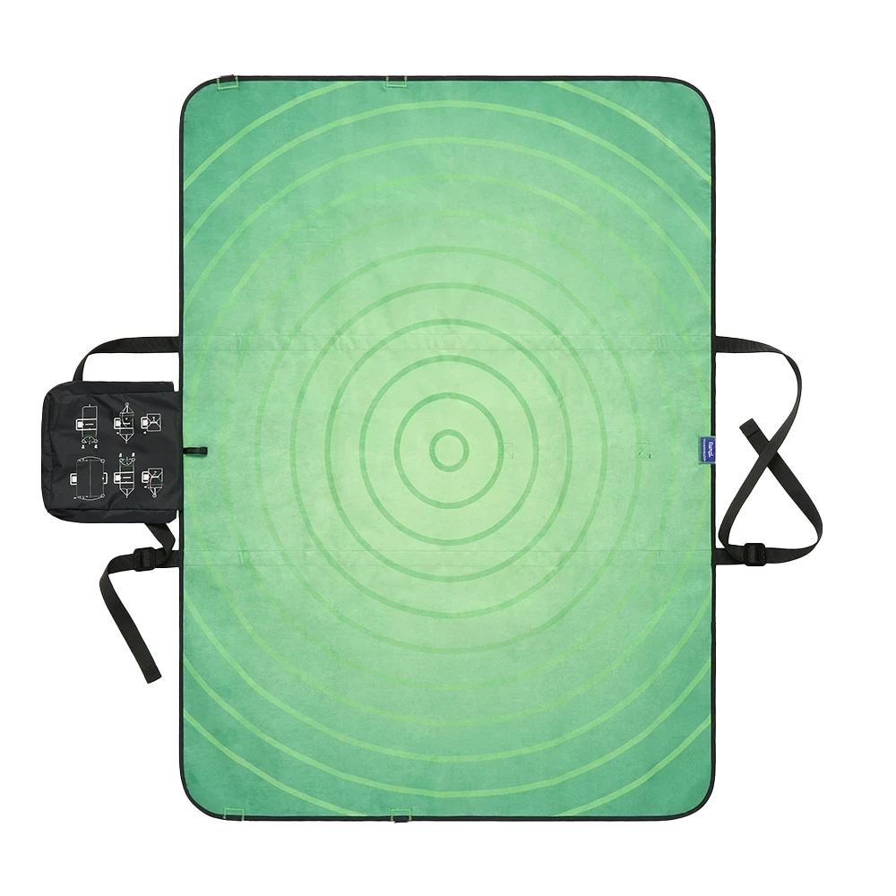 Rumpl Pack Mat - Nicole McLaughlin - Frog Green