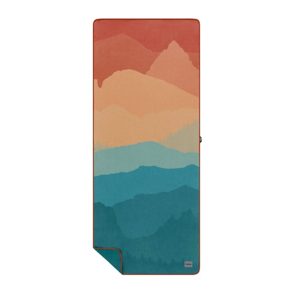 Everywhere Towel Rocky Mountain Sunset Fade Rumpl Blankets for