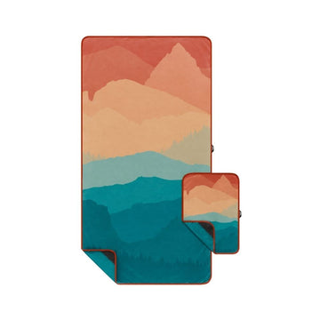 Rumpl Everywhere Towel Travel Set - Rocky Mountain Sunset Fade Everywhere Towel Travel Set- Rocky Mountain Sunset Fade | Rumpl Blankets for Everywhere Everywhere Towel