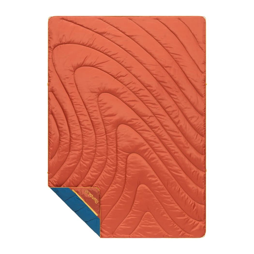 Flame Puffy Blanket: Deep Ember | Rumpl. Set. Go.