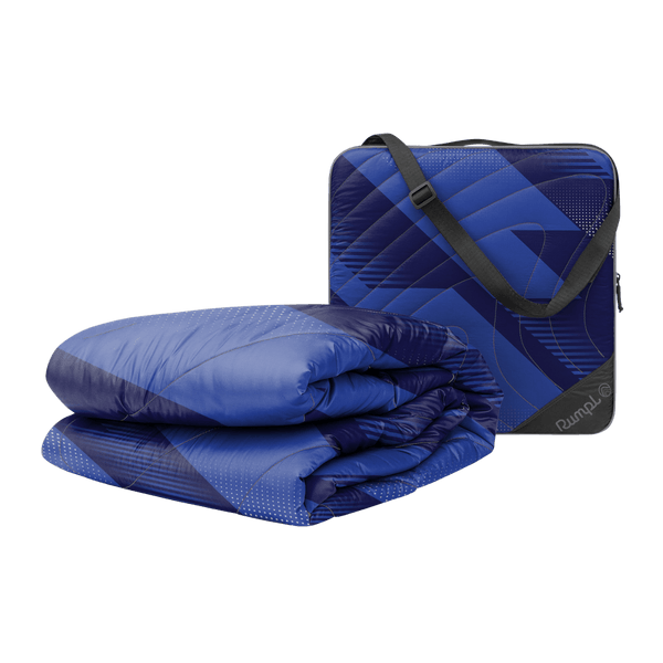 Rumpl Gametime Puffy Blanket - Blue / Blue Gametime Puffy Blanket - Blue / Blue | Rumpl Blankets For Everywhere Gametime Puffy