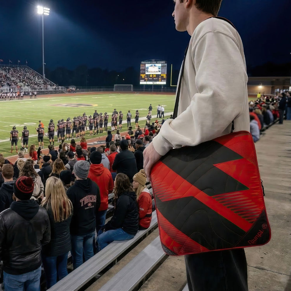 Rumpl Gametime Puffy Blanket - Red / Black Gametime Puffy Blanket - Red / Black | Rumpl Blankets For Everywhere Gametime Puffy