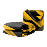 Rumpl Gametime Puffy Blanket - Yellow / Black Gametime Puffy Blanket - Yellow / Black | Rumpl Blankets For Everywhere Gametime Puffy
