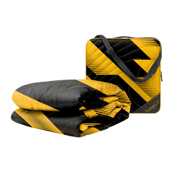 Gametime Puffy Blanket - Yellow / Black