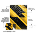 Rumpl Gametime Puffy Blanket - Yellow / Black Gametime Puffy Blanket - Yellow / Black | Rumpl Blankets For Everywhere Gametime Puffy