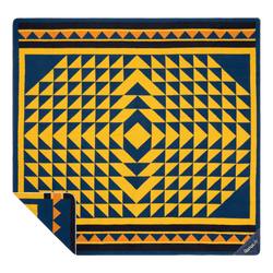 Merino Softwool 2 Person Blanket - Quilted Amber