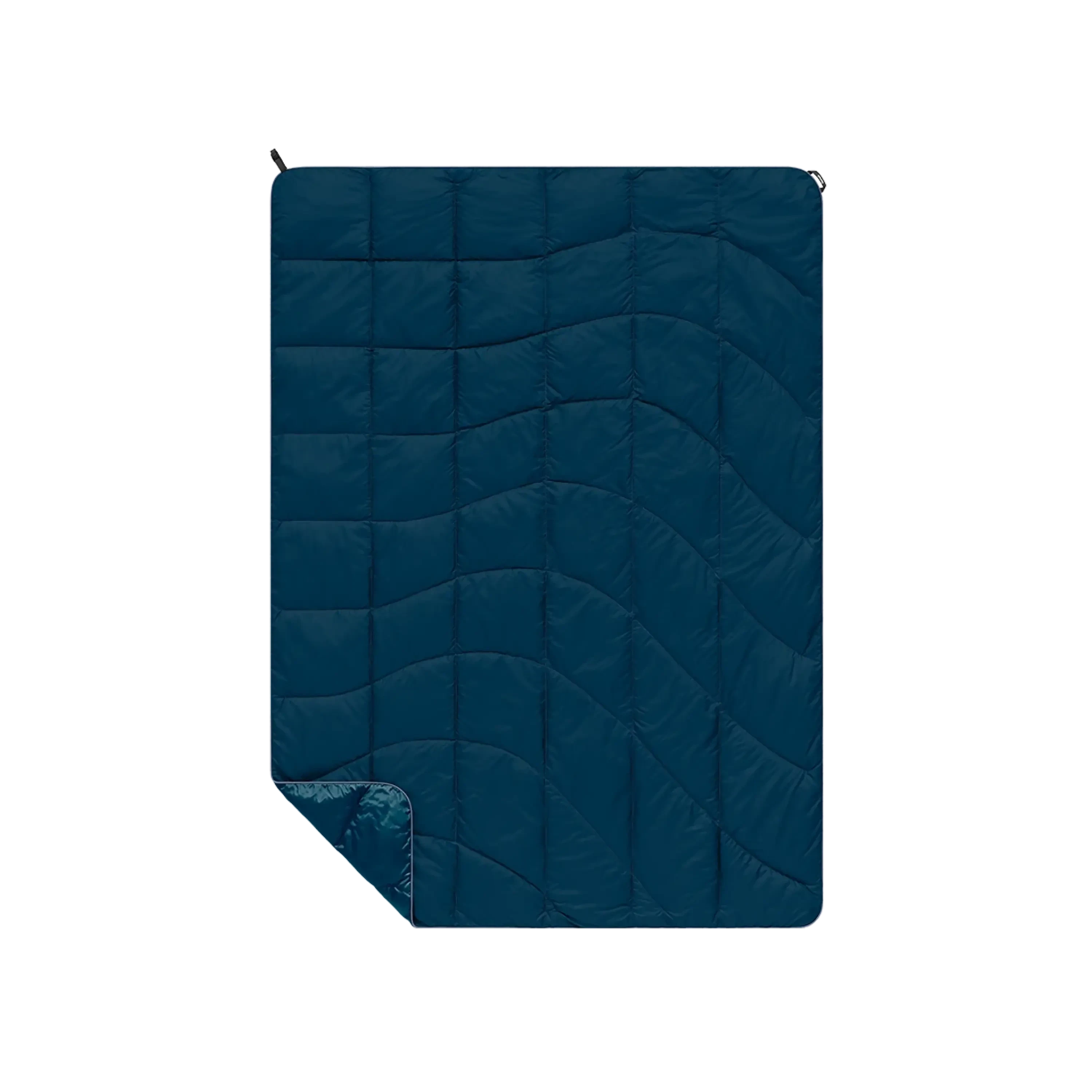 NanoLoft® Flame Blanket: Deepwater | Rumpl. Set. Go. NanoLoft® Flame Blanket: Deepwater | Rumpl. Set. Go.