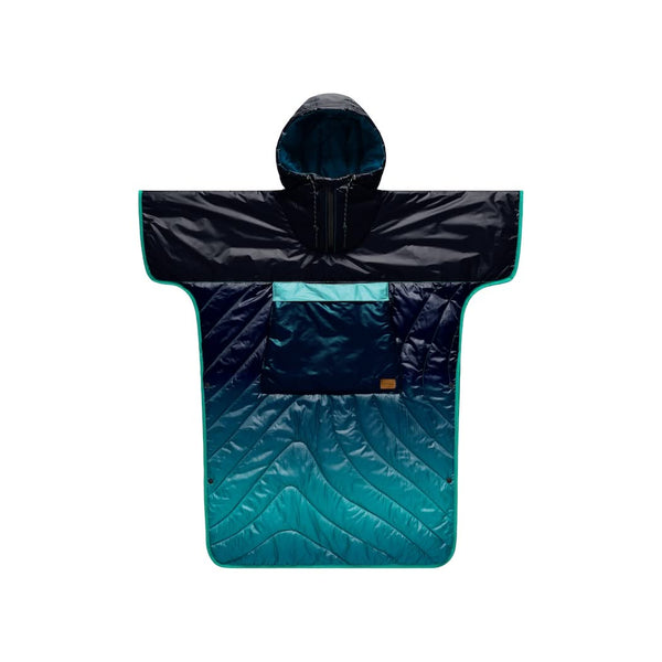Original Puffy Changing Poncho - Ocean Fade | Rumpl Blankets For Everywhere