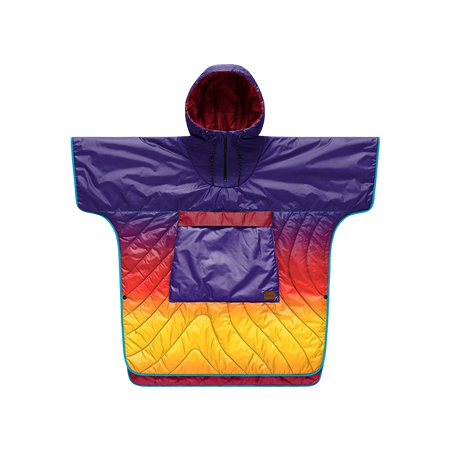 Original Puffy Poncho - Pyro Fade