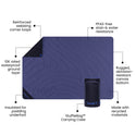 Rumpl Overland Mat - Marionberry Overland Mat - Marionberry | Rumpl Blankets For Everywhere Overland Mat