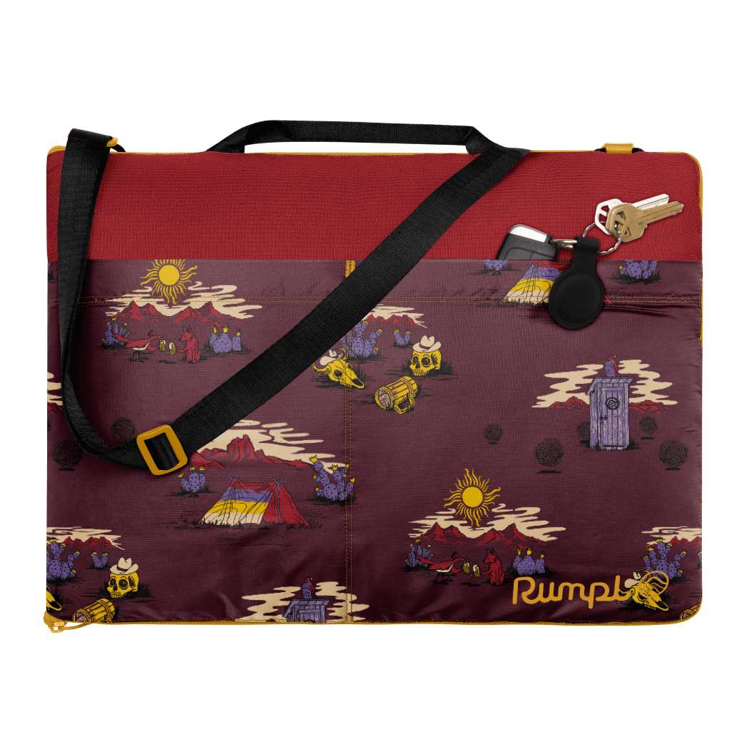 Rumpl Stash Mat - Cherry Desert Cheers Stash Mat - Cherry Desert Cheers | Rumpl Blankets For Everywhere Overland Mat