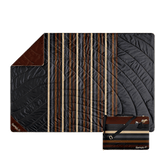 Rumpl Stash Mat - Mocha Mini Stripes Stash Mat - Mocha Mini Stripes | Rumpl Blankets For Everywhere Overland Mat