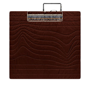 Stash Mat - Mocha Mini Stripes