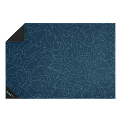 Pack Mat - Puzzled Blue