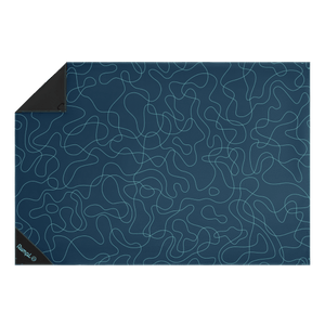 Pack Mat - Puzzled Blue
