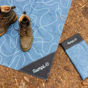 Pack Mat - Puzzled Blue