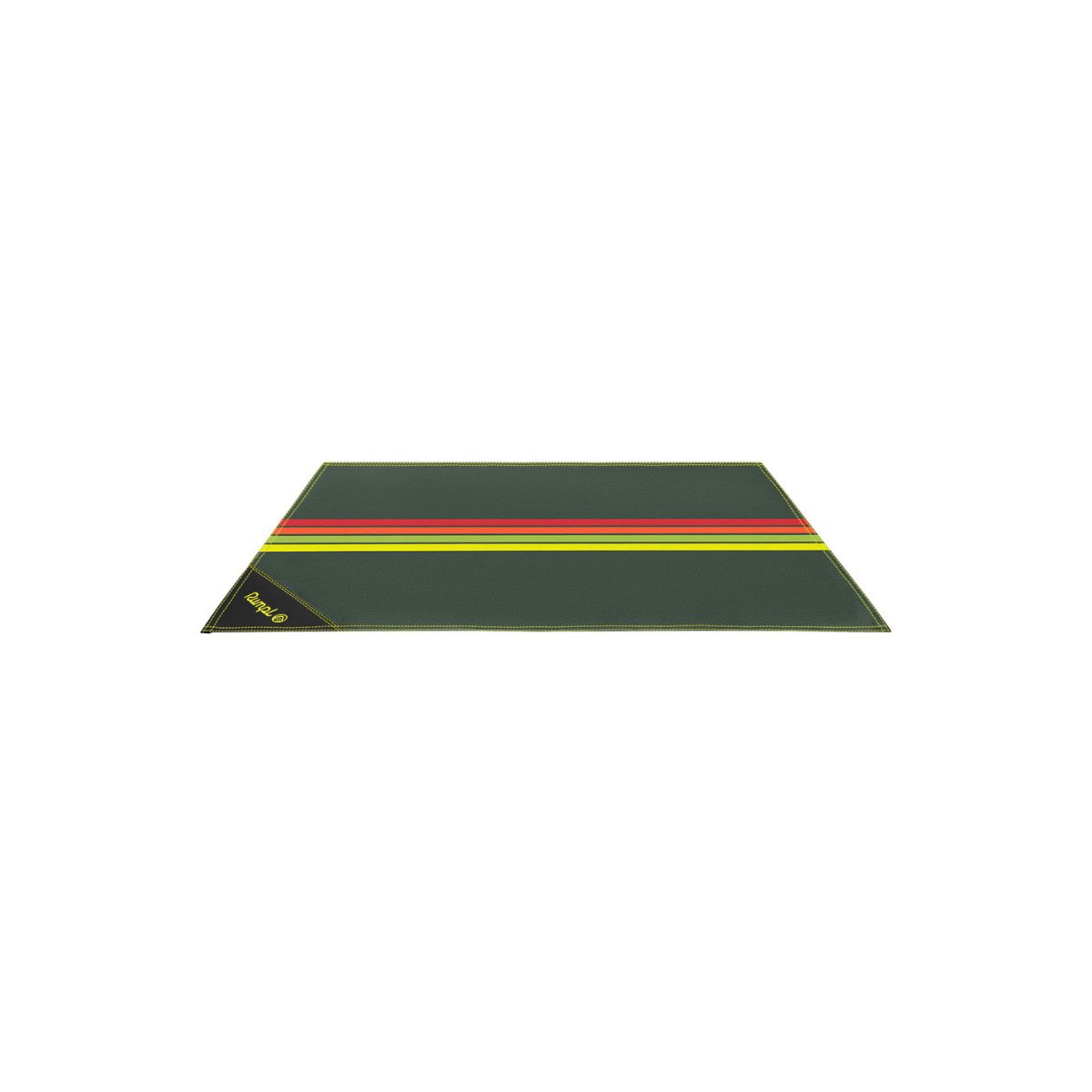 Rumpl Pack Mat Micro - Green Retro Stripes Pack Mat Micro - Green Retro Stripes | Rumpl Blankets For Everywhere Pack Mat